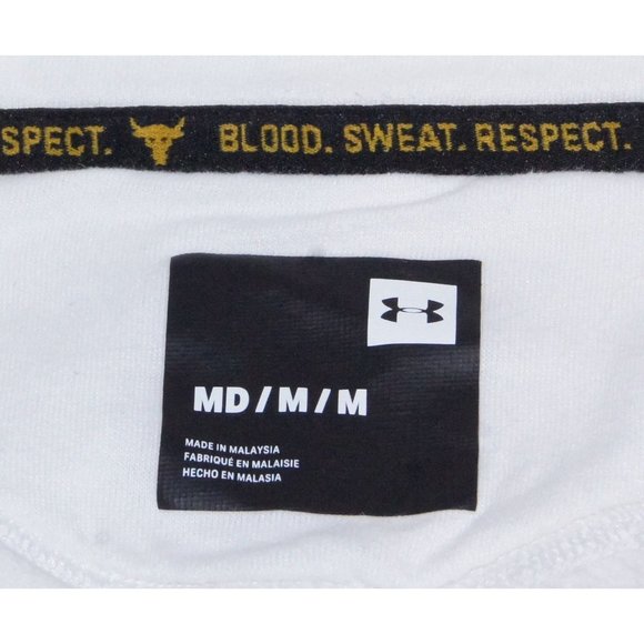 Under Armour White Hoodie with Black Logo - Picture 6 of 7